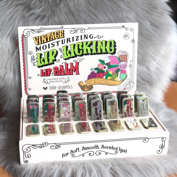 Vintage Style Lip Licking Lip Balm - Bubblegum π - Picture 3 of 4